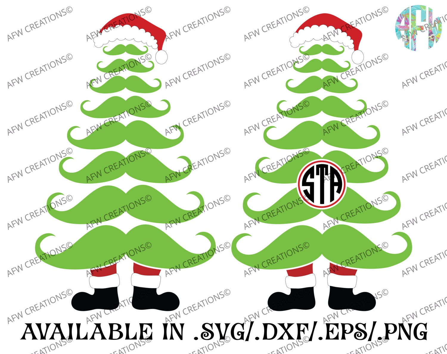 Download Fall Sale Digital Cut File Monogram Mustache Christmas Tree Svg Dxf Eps Santa Vector Silhouette Cricut Elf Claus Holiday Winter Etsy On Sale
