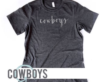 WOMEN'S Soft Blend Tee | Cowboys | Dallas | Texas Pride | Texas Home | I Love Texas | cowboys mascot | Texas A&M | Simple Texas | Cowboys