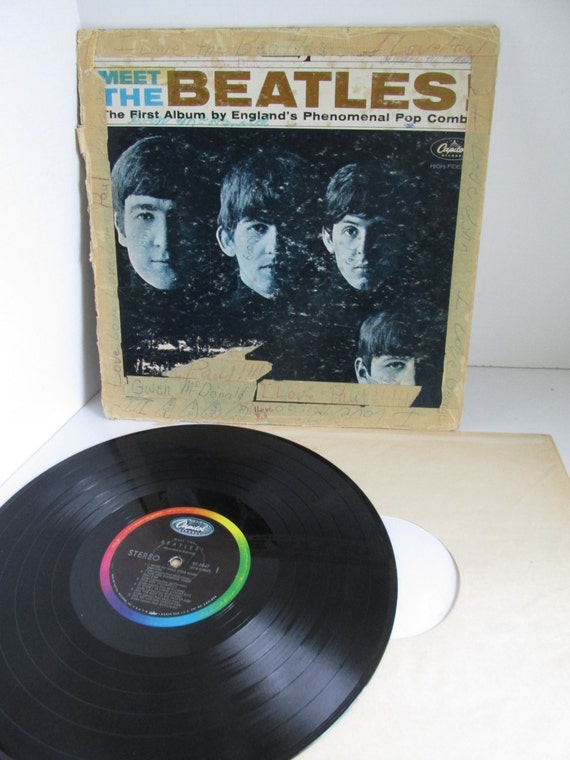 Meet The Beatles Album The Beatles Record The by ReVintageLannie