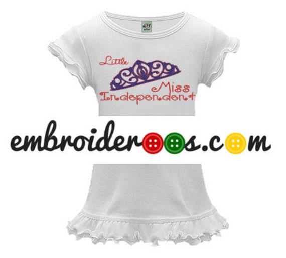 little miss independent shirt