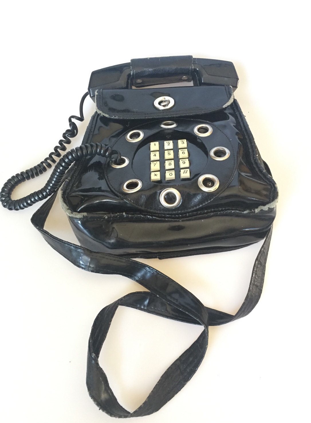 Dallas Handbags Vintage Telephone Purse Bag Kitsch
