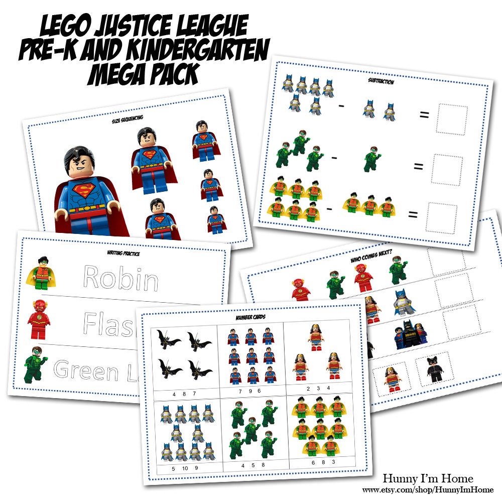 lego pre k and kindergarten mega pack preschool printables