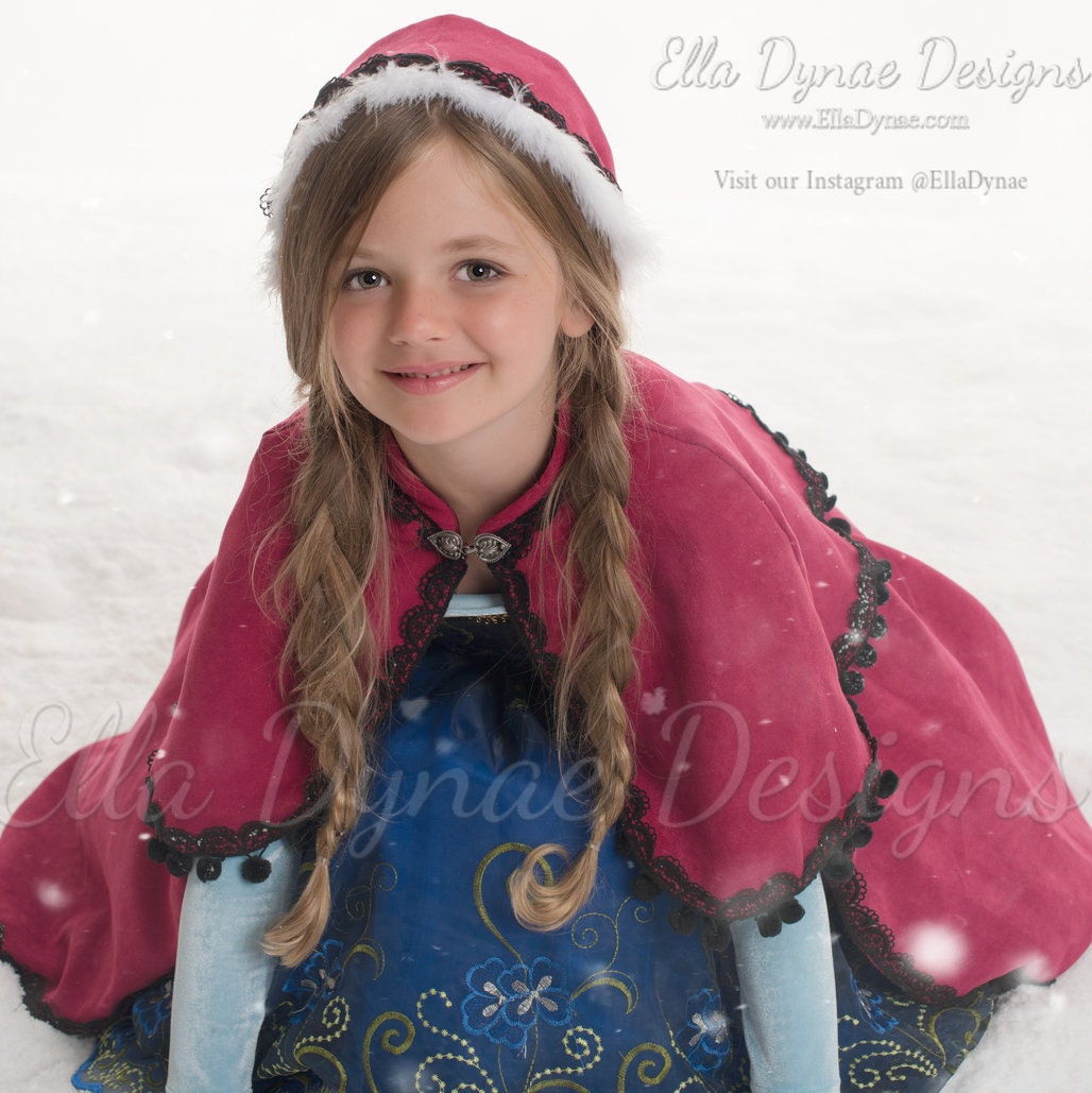Frozen Anna Cape
