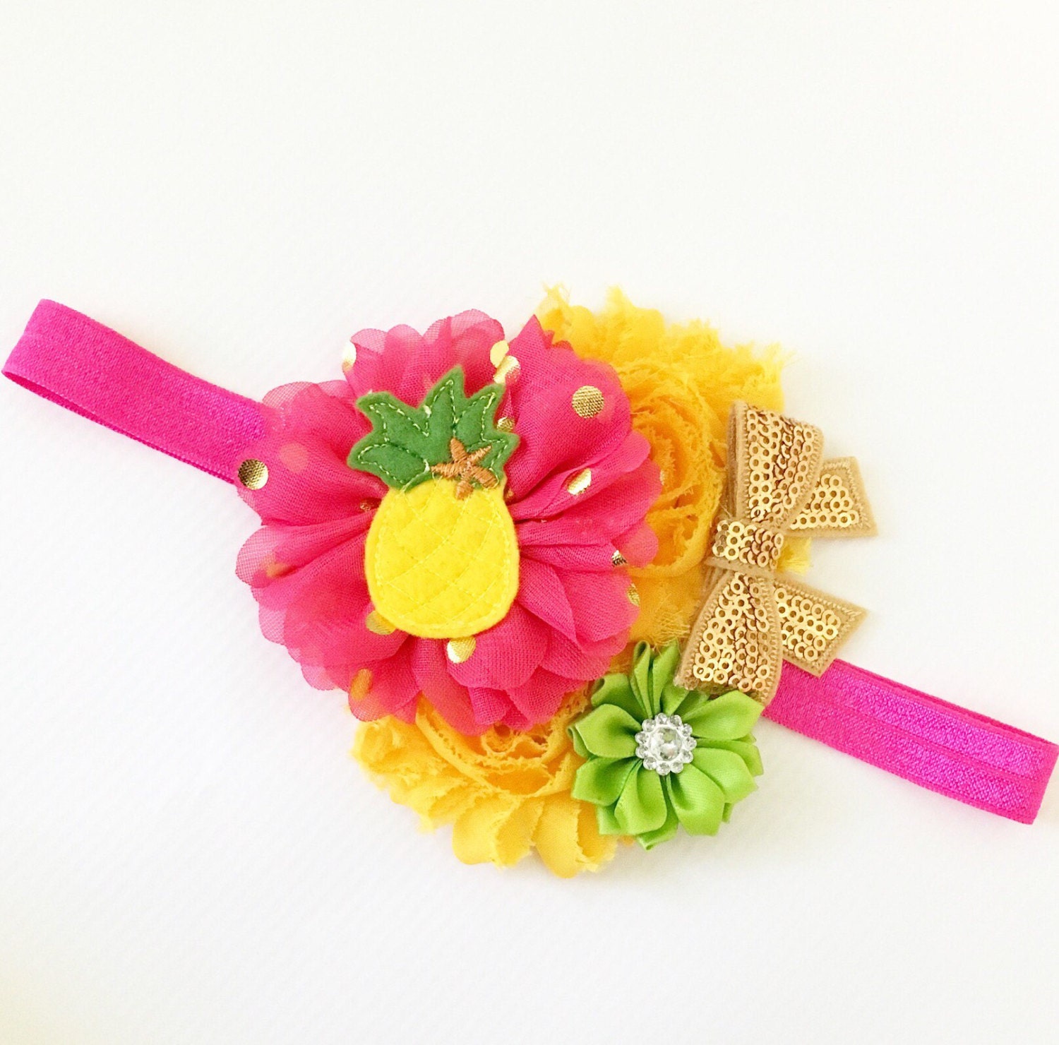 Pineapple headband