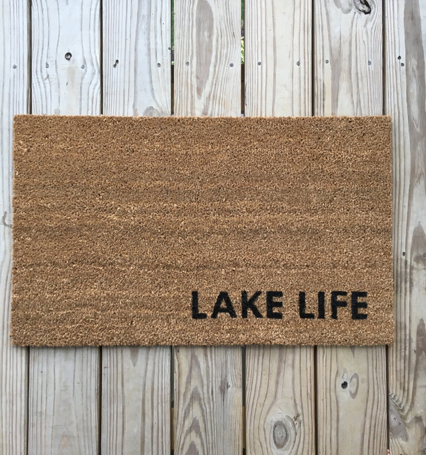 Lake Life. Unique Doormats Cute mat home and living