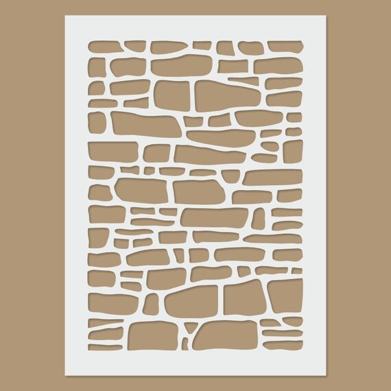 Brick Wall Stencil