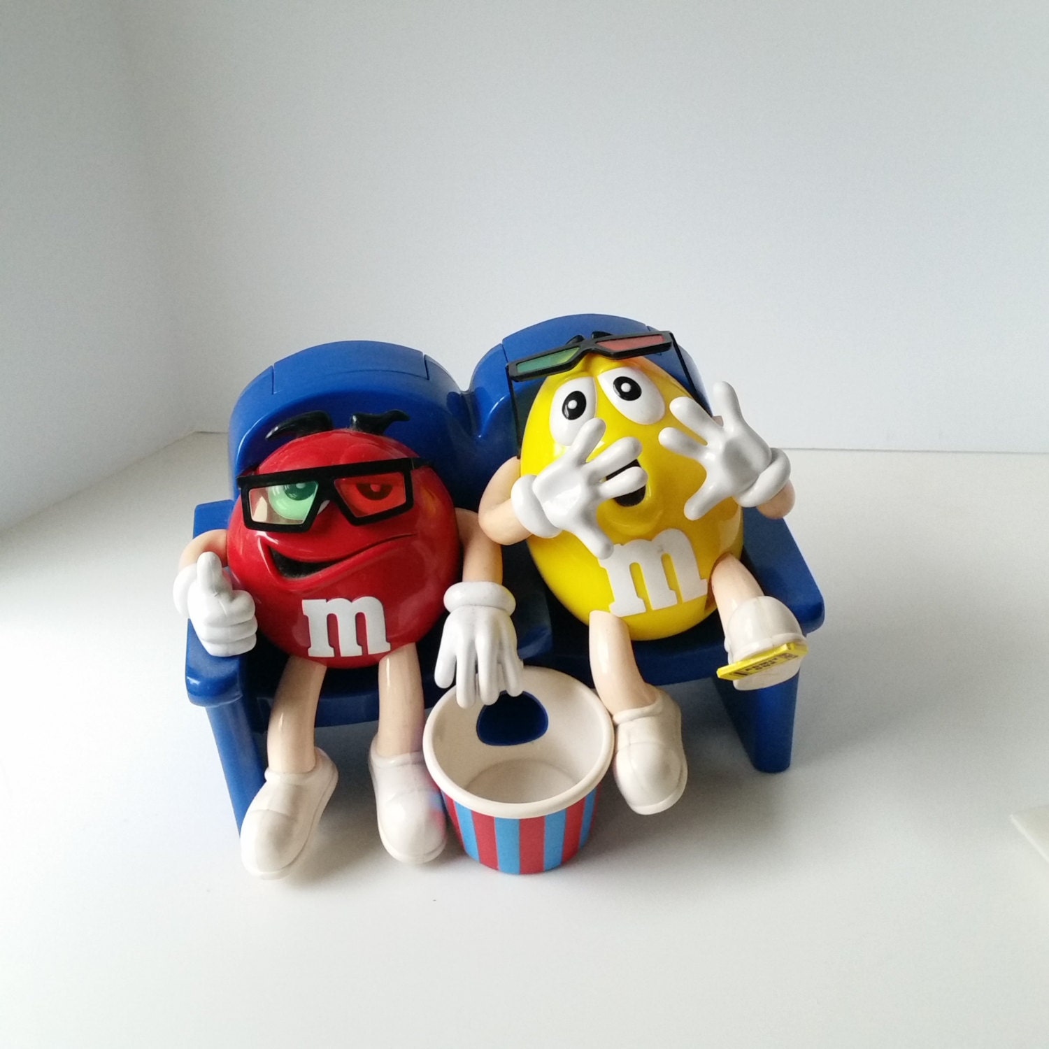 M&M Collectible M M Movie Theatre Candy Dispenser