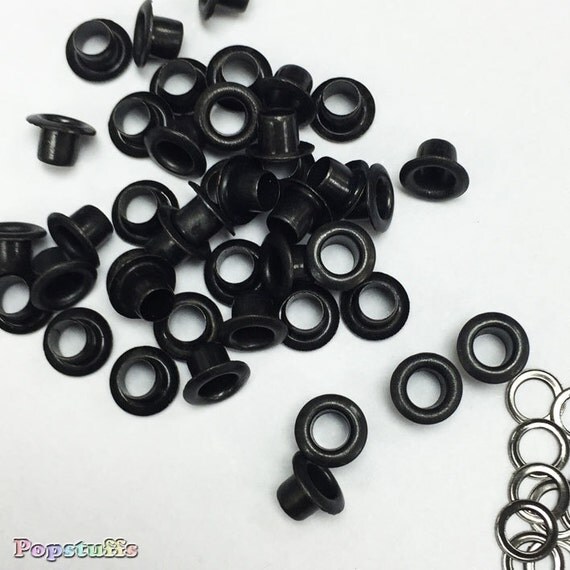 Metal Eyelets Grommets With Washers 3.5mm Barrel Diameter