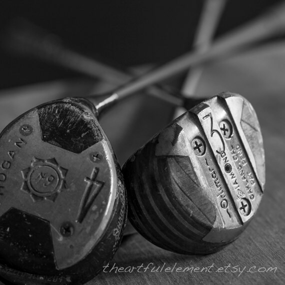 Golf art, Golf decor, Man cave decor, Sports art, Golf gifts for men, Golf club wall art, Art for guys, Canvas, Game room decor / Golf clubs