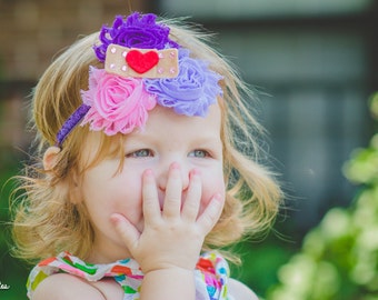 Doc Mcstuffins headband. Birthday headband. Doc McStuffin birthday party. party favor