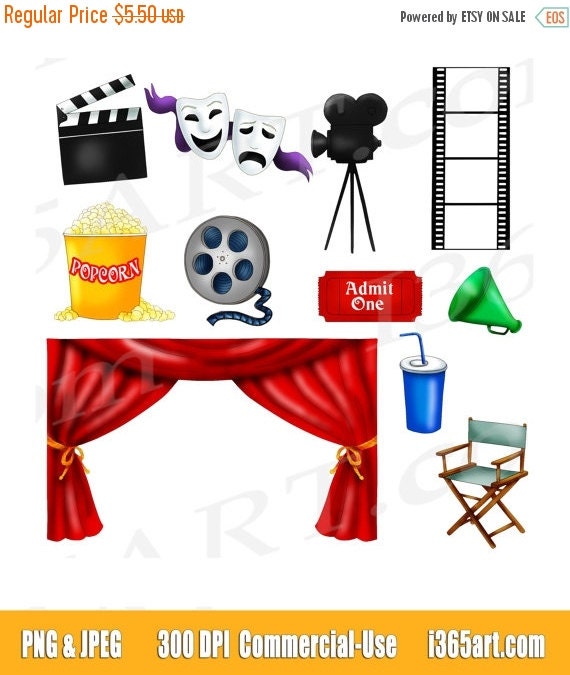 movie clipart collection