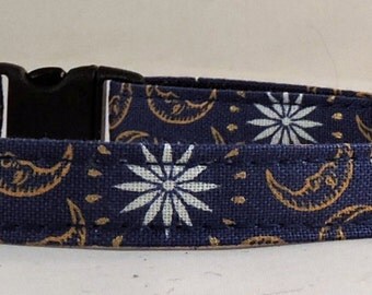 Cat Collar or Kitten Collar - Celestial