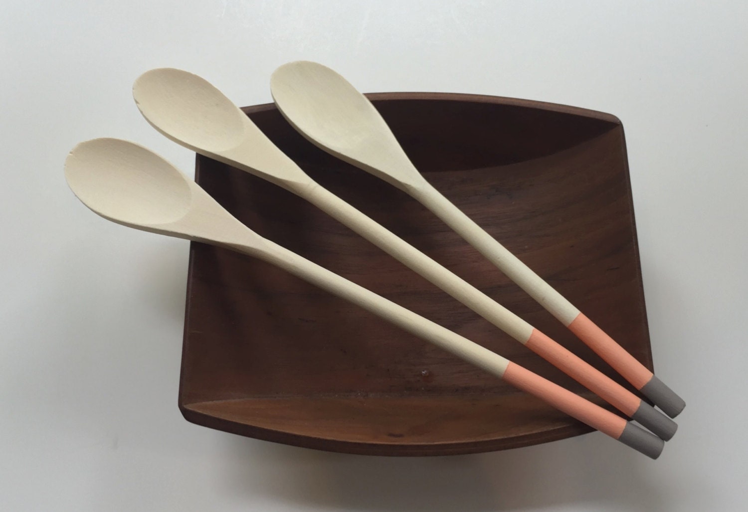 Painted Wooden Spoon Colored Spoon Painted Wooden Spoon