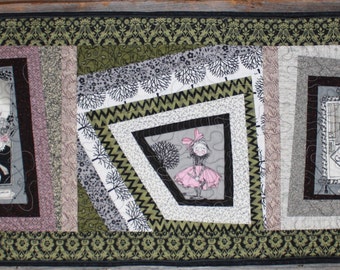 Ghastlies Fabric Table Runner or Bureau Scarf