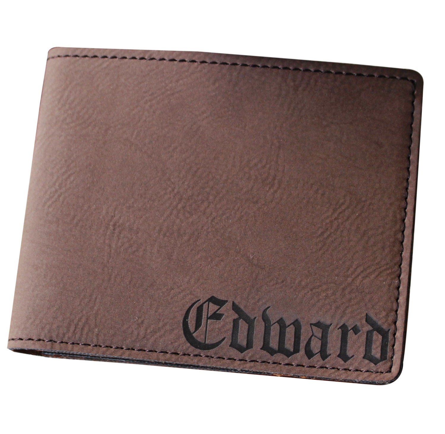Mens Wallet Personalized Leather Wallet Groomsmen Wallet