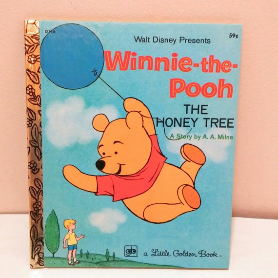 1977 Winnie The Pooh The Honey Tree Little Golden Book