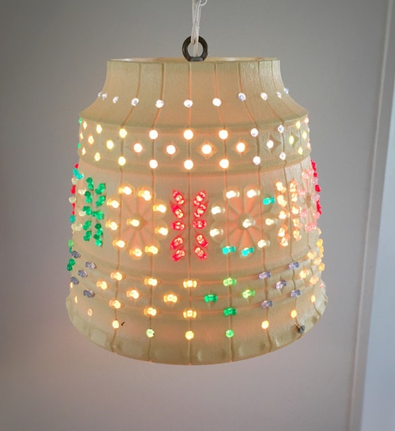 Vintage Lawnware Camping RV Hanging LampMid Century Hanging