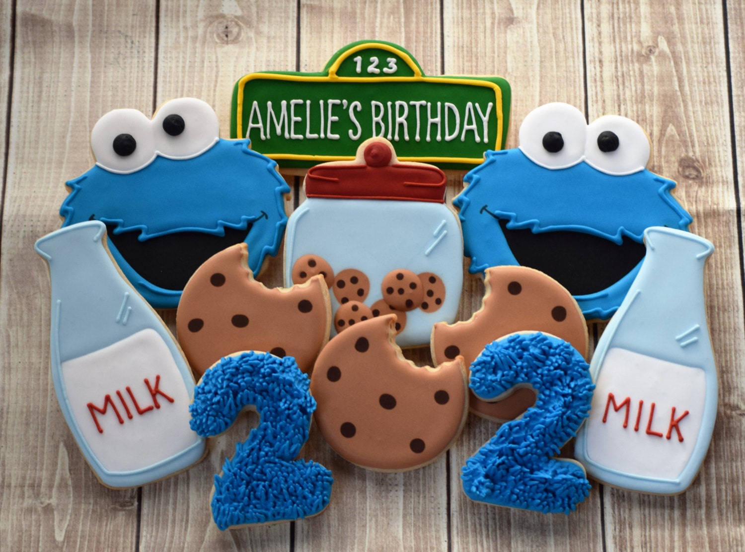 Sesame Street Cookie Monster Birthday