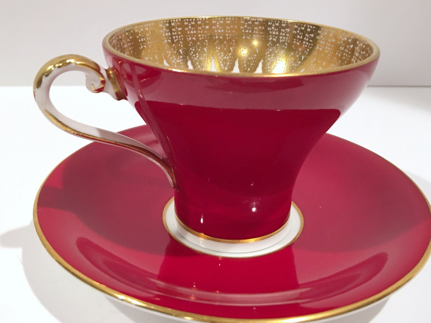 Aynsley Tea Cup and Saucer Aynsley Corset Style English Tea