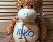 personalized giraffe stuffed animal