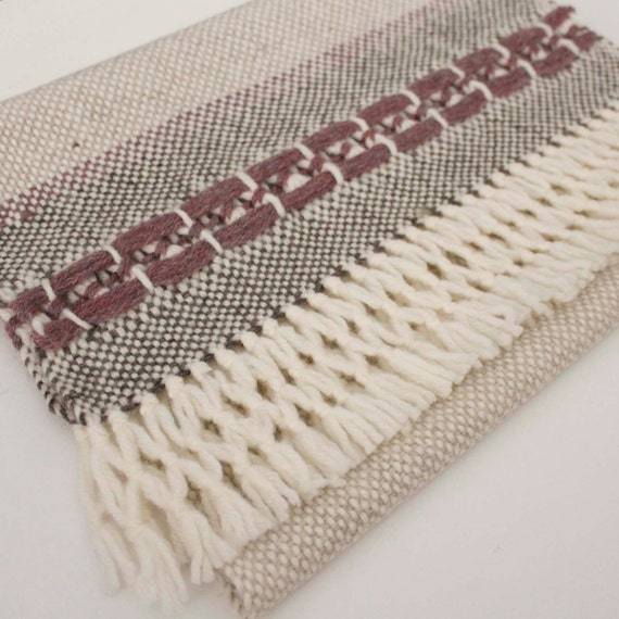 Wool Table Runner Handwoven Runner Woven Runner Spring