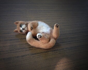 Cat miniature scale 1:12 Dollhouse miniature Miniature for dolls Cat Doll accessories Dollhouse realistic cat Dollhouse Cat/ TO ORDER!!!
