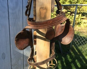 Vintage Leather Horse Bridle