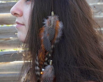 Headband feathers "Elki"