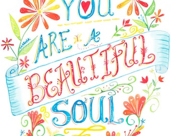 soul beautiful watercolor