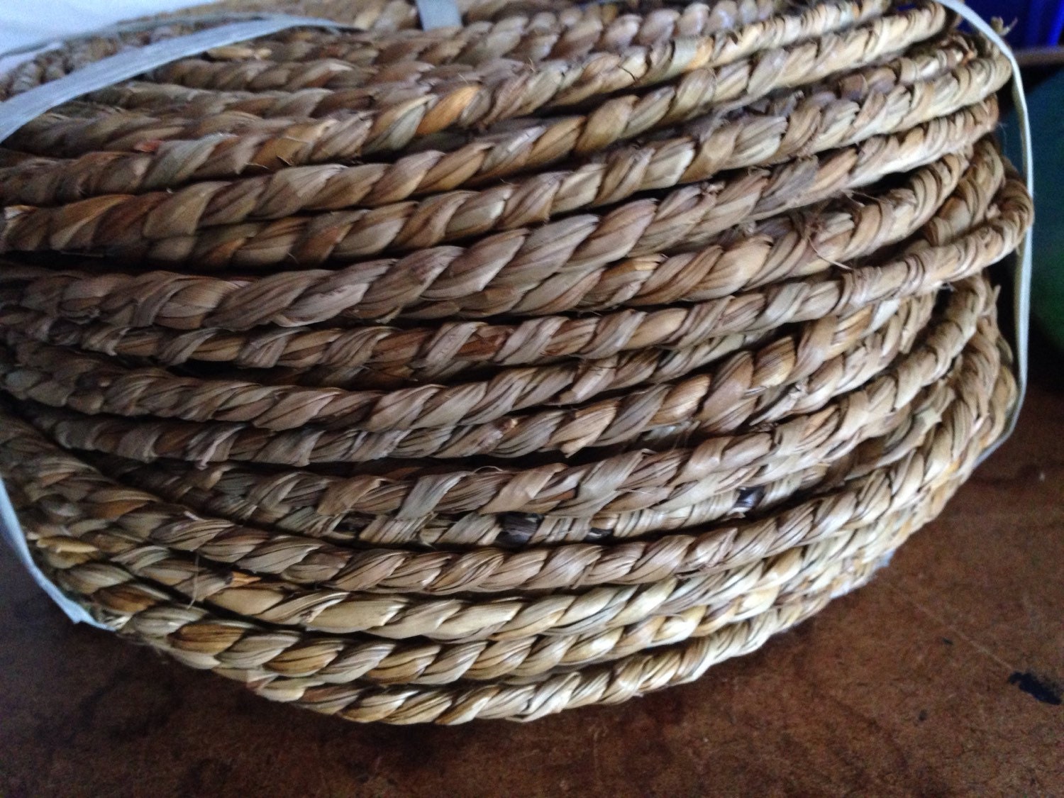 Twisted Sea Grass for basket weaving bird toys crafts 10 feet