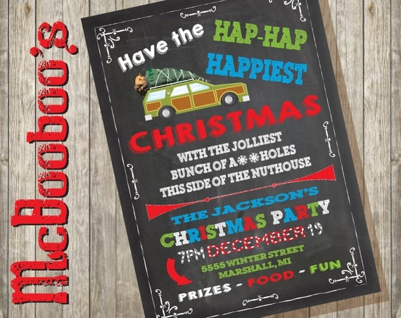Griswold Christmas Party Invitations 6