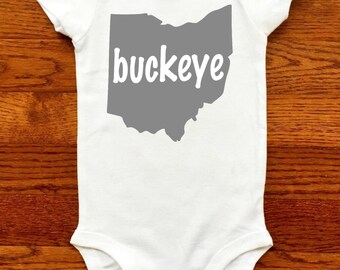 Ohio State Buckeyes Baby / Ohio State Shirt / Ohio State Baby Girl / Ohio State Baby Boy /OSU Buckeyes /