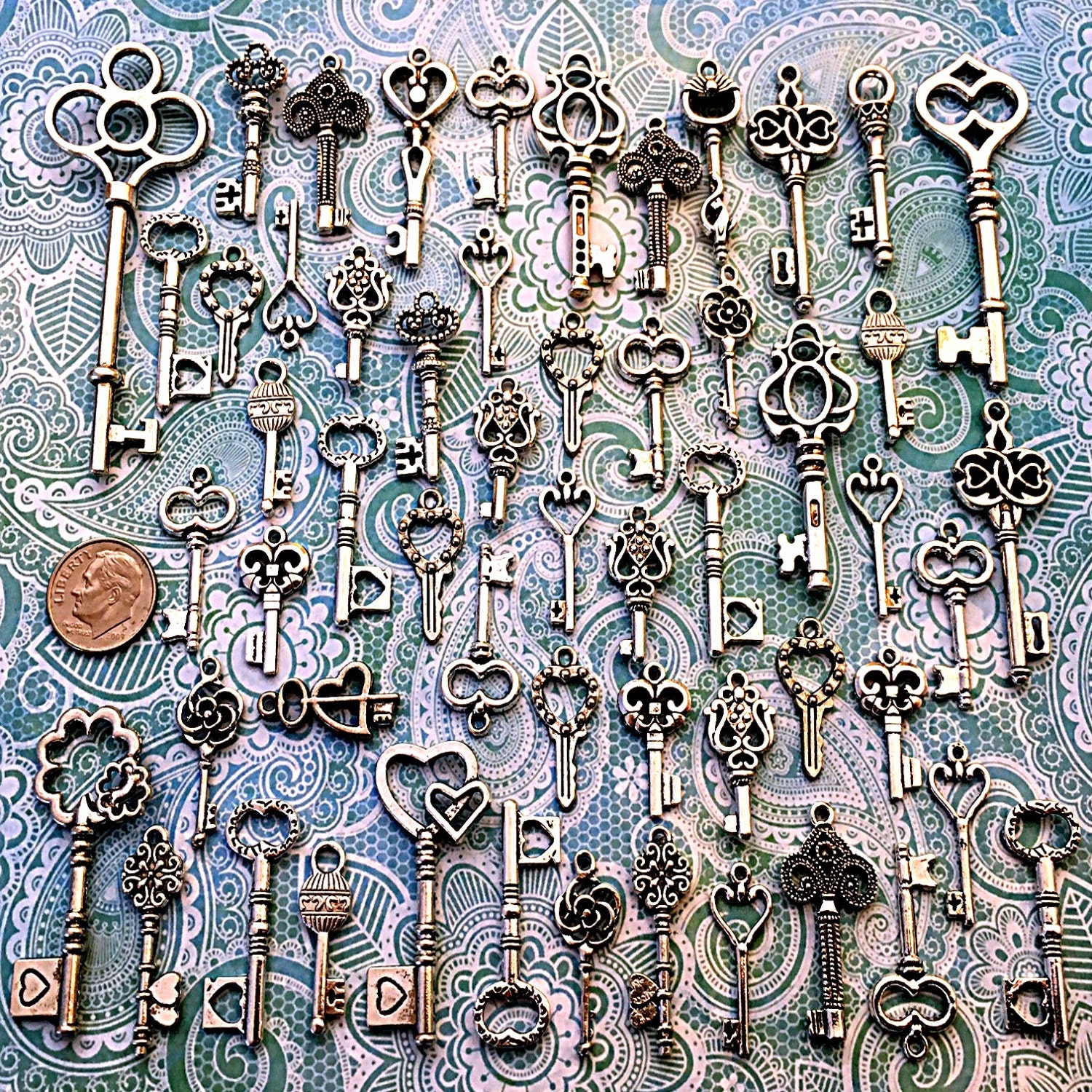 68-bulk-silver-skeleton-keys-vintage-antique-look-replica