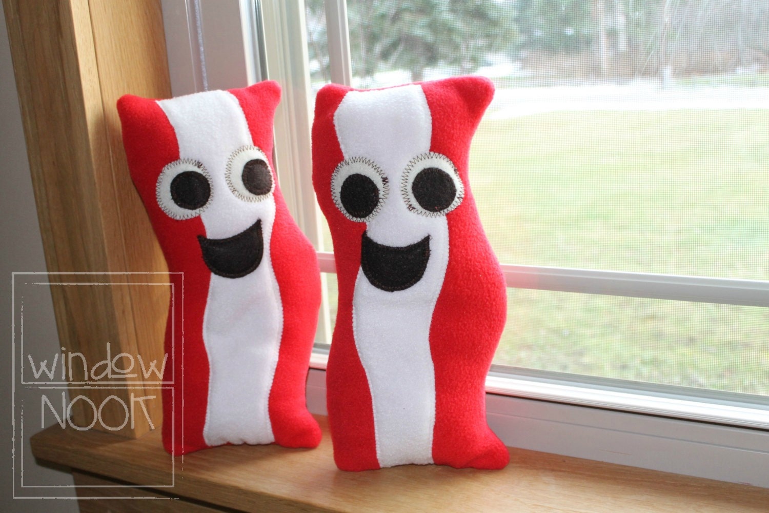 bacon plush toy