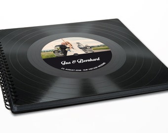 Personalized Photo Album | Alternative Wedding Gift | Vintage Photo Book