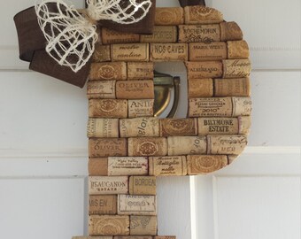 Personalized Wine Cork Letters, Custom Wine Cork Crafts, Wine Corks, Wine Cork Monogram, Wine Cork Wall Decor, Wine Cork Letters