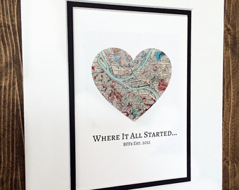 Where It All Started - Unique Christmas Gift For Best Friends - Friends Forever Christmas Present- Best Friends Forever Gift - BFF Present