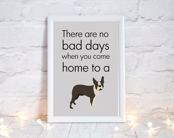 Boston owners! Gift for boston terrier lover, boston terrier lovers gifts, boston terrier gift for her, boston terrier art print, PRINT ONLY