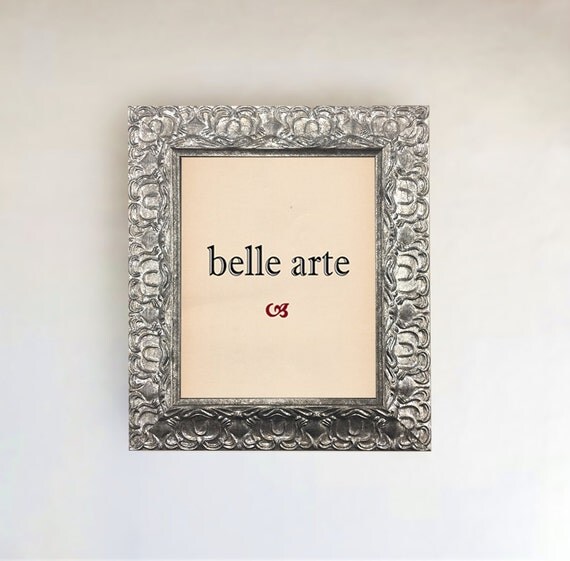 size 20x24 frame 5x7 Picture Frame Silver 11x14 12x16 Ornate Size 4x6 8x8 8x10