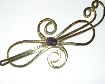 FERMACAPELLI ARGENTO, Spille Capelli, Fermagli Capelli, Accessori x Capelli, Regalo x Lei, Fermacapelli Fatto a Mano, Forcine Rame x Capelli
