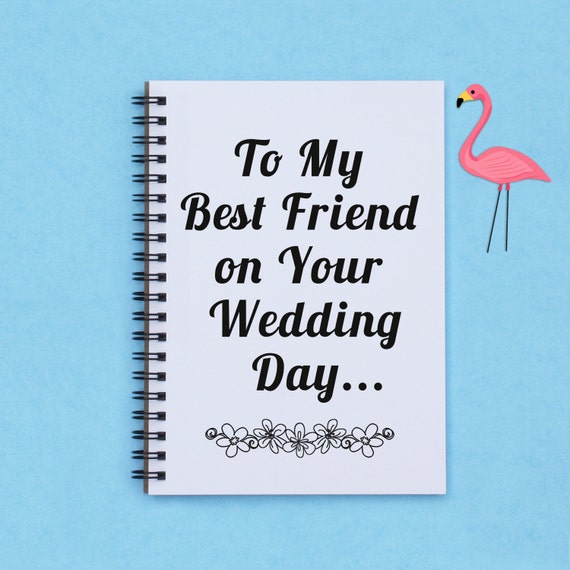 Best friend wedding gift To My Best Friend on Your Wedding