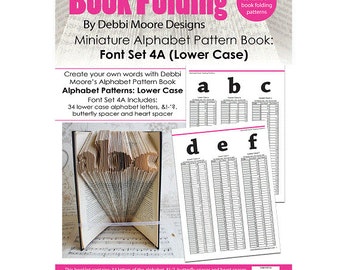 Crochet Pattern ALPHABET applique Lower Case PDF 00466
