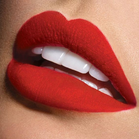 Clear Skin Liquid Lipstick | "CODE RED" Matte Lipstick | Full Coverage Matte Lipstick Contour Lip Color | Matte Red Lip Color- Large Tube