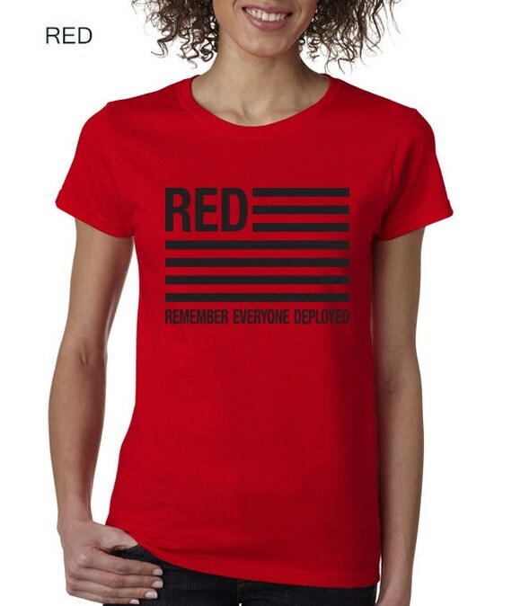 red remember everyone deployed