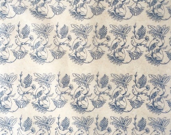 10 sheets of underglaze decal,ceramic paper,handmade,from Jingdezhen,China.