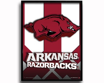 Arkansas Razorbacks Football Birthday Card Tradition Authentic