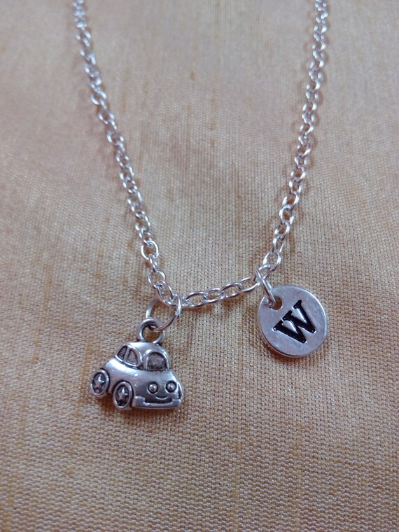 Car Charm necklace car jewelry classic car necklace