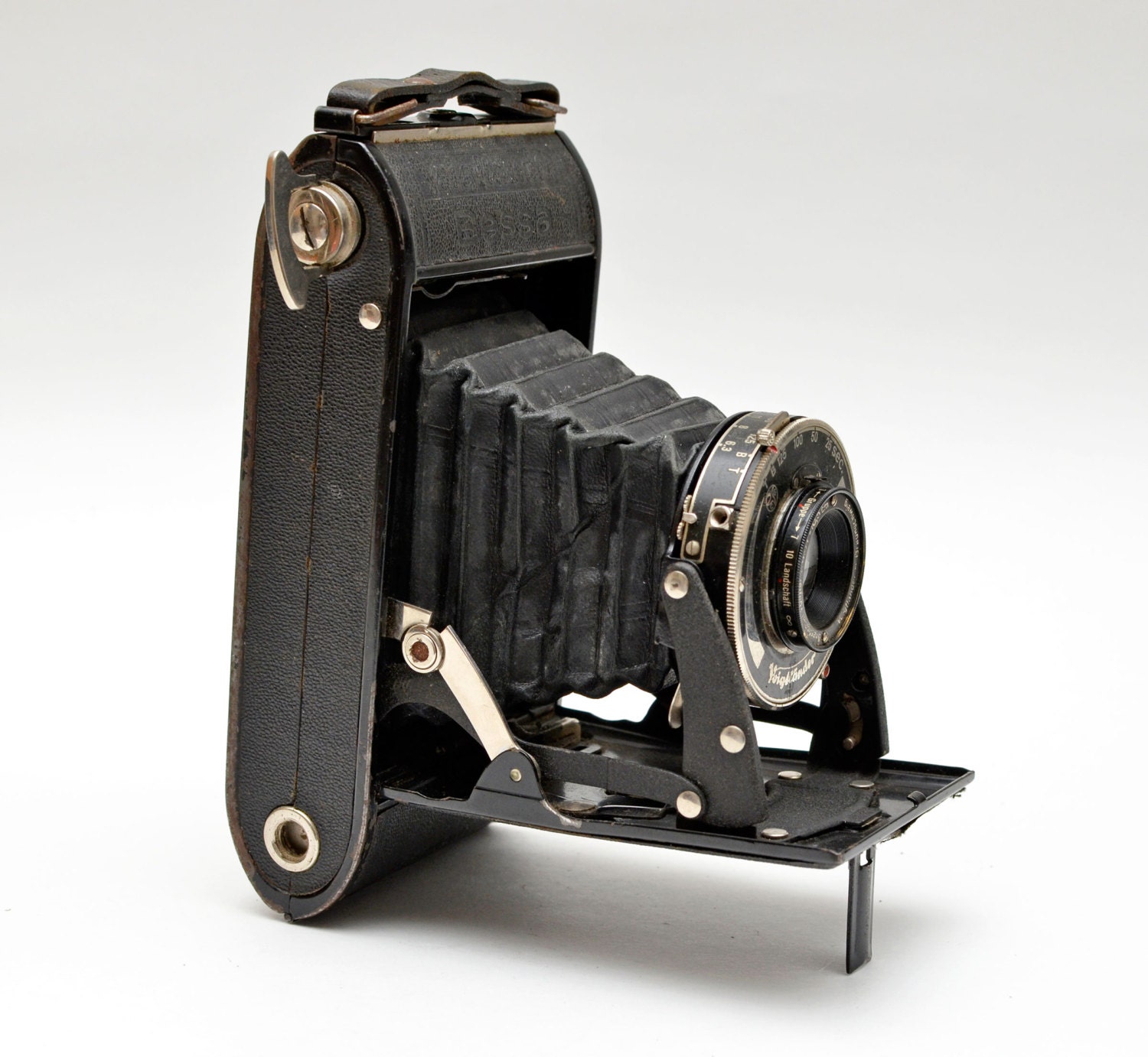 ホクトレンダ Voigtlander Bessa 120mmフィルム蛇腹カメラtokupripack