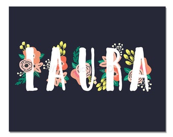 Laura Name Sign