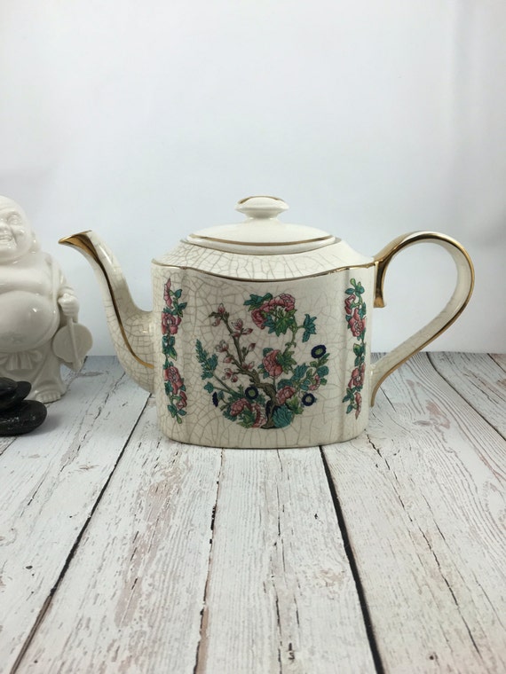 Vintage Arthur Wood England Teapot Donegal tea kettle tea